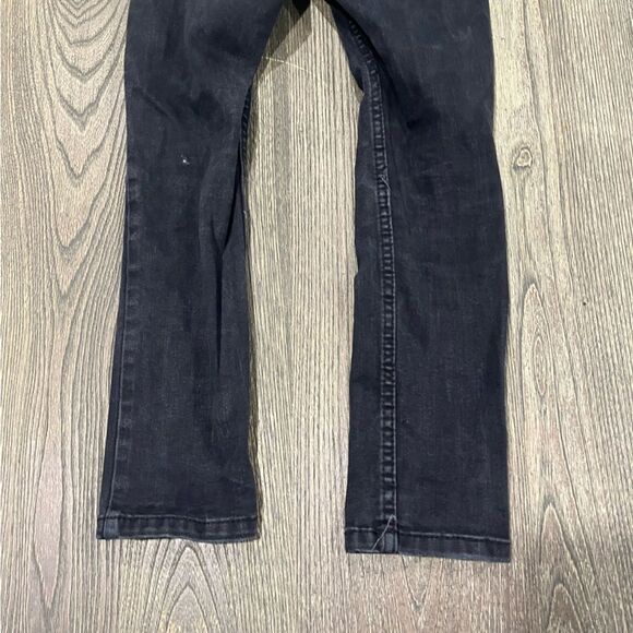 Levi's Big Boys 510 Skinny-Fit 365 Performance Jeans Mid Rise Denim Black Size 8 - Picture 9 of 10